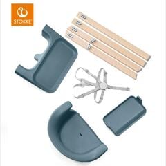 Stokke Clikk Bamboo Mama Sandalyesi, Fjord Blue