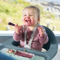 Stokke Clikk Bamboo Mama Sandalyesi, Fjord Blue