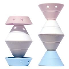 Hix Pastel White-Baby Pink-Beige-Ice Blue