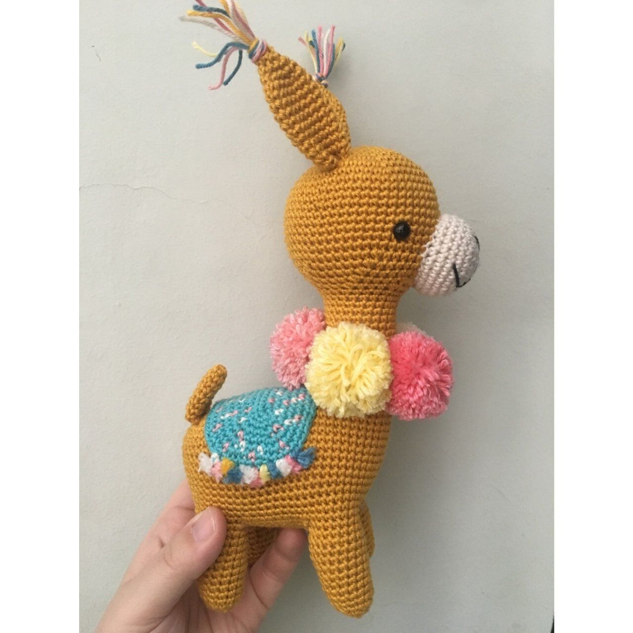 Örgü Bebek, Alpaka Lilly (Mint)