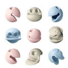 Mox 3-Set Pastel Ice Blue-Baby Pink-Beige