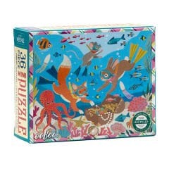 Eeboo Victoria Mini Yapboz 36 Parça - Finding Treasure