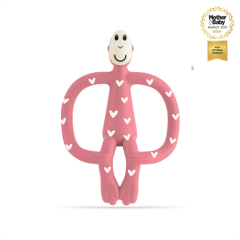 Matchstick Monkey Silikon Diş Kaşıyıcı / Monkey (Heart) * Limited Edition