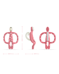 Matchstick Monkey Silikon Diş Kaşıyıcı / Monkey (Heart) * Limited Edition