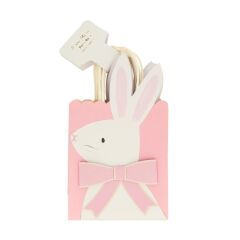 Meri Meri - Kurdeleli Tavşan Parti Çantaları (8'Li)