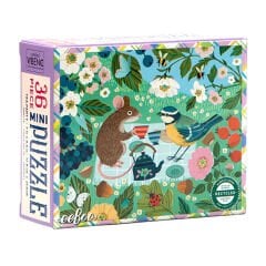 Eeboo Victoria Mini Yapboz 36 Parça - Tea Party