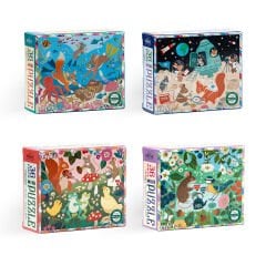 Eeboo Victoria Mini Yapboz 36 Parça - Tea Party