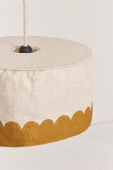 Vibes Aydınlatma Şapkası, 40cm çap, Mustard