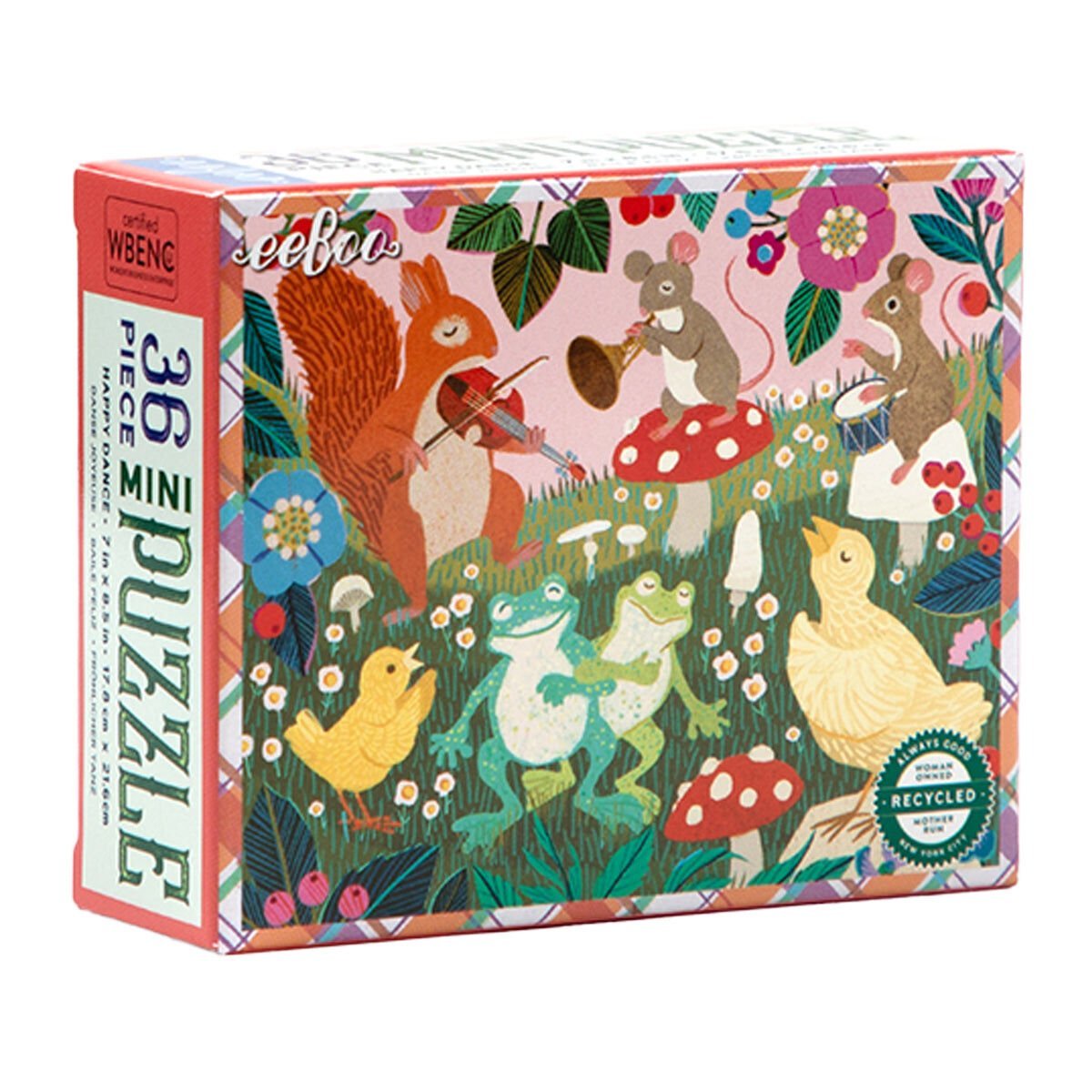 Eeboo Victoria Mini Yapboz 36 Parça - Happy Dance