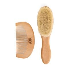 Lille Trove Ahşap Fırça Tarak Seti