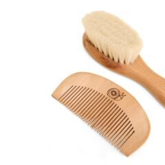 Lille Trove Ahşap Fırça Tarak Seti