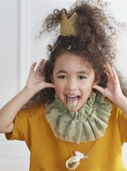 Meri Meri - Mini Gold Glitter Crowns - Mini Altın Simli Taçlar