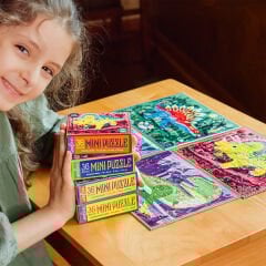 Eeboo Mini Yapboz 36 Parça - Stegosaurus