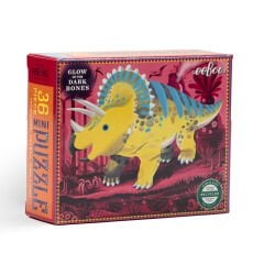 Eeboo Mini Yapboz 36 Parça - Triceratops