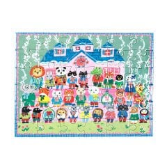 Eeboo Yumi's Mini Yapboz 36 Parça - School Pictures