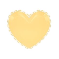 Meri Meri - Pastel Renk Kalp Tabaklar (8'Li)