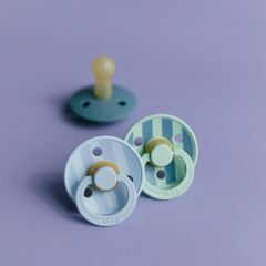 Bibs Emzik, Block Nordic Mint / Petrol (6-18 Ay)