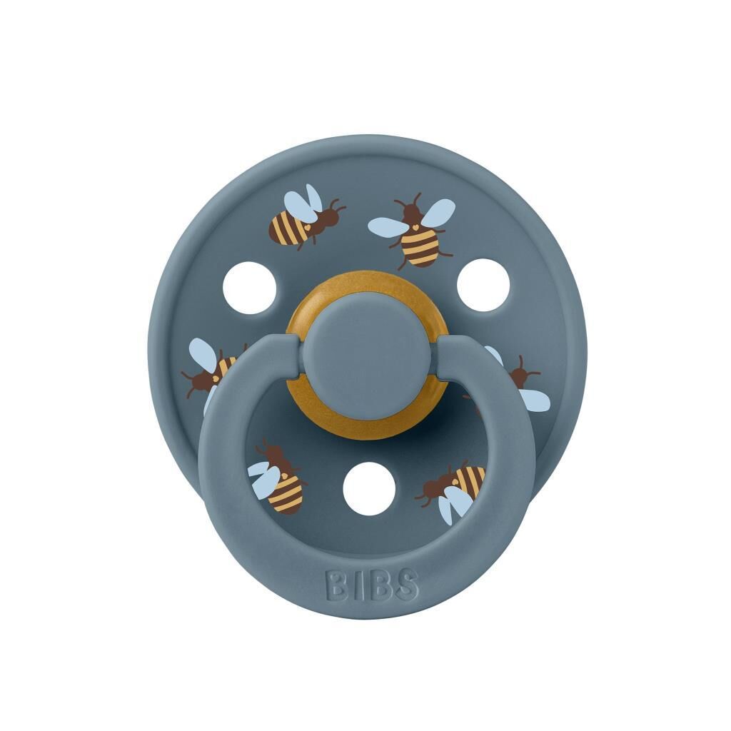 Bibs Emzik, Bumblebee Friends Petrol (6-18 Ay)