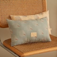 Nobodinoz Laurel Yastık, Beyaz Gatsby & Mint