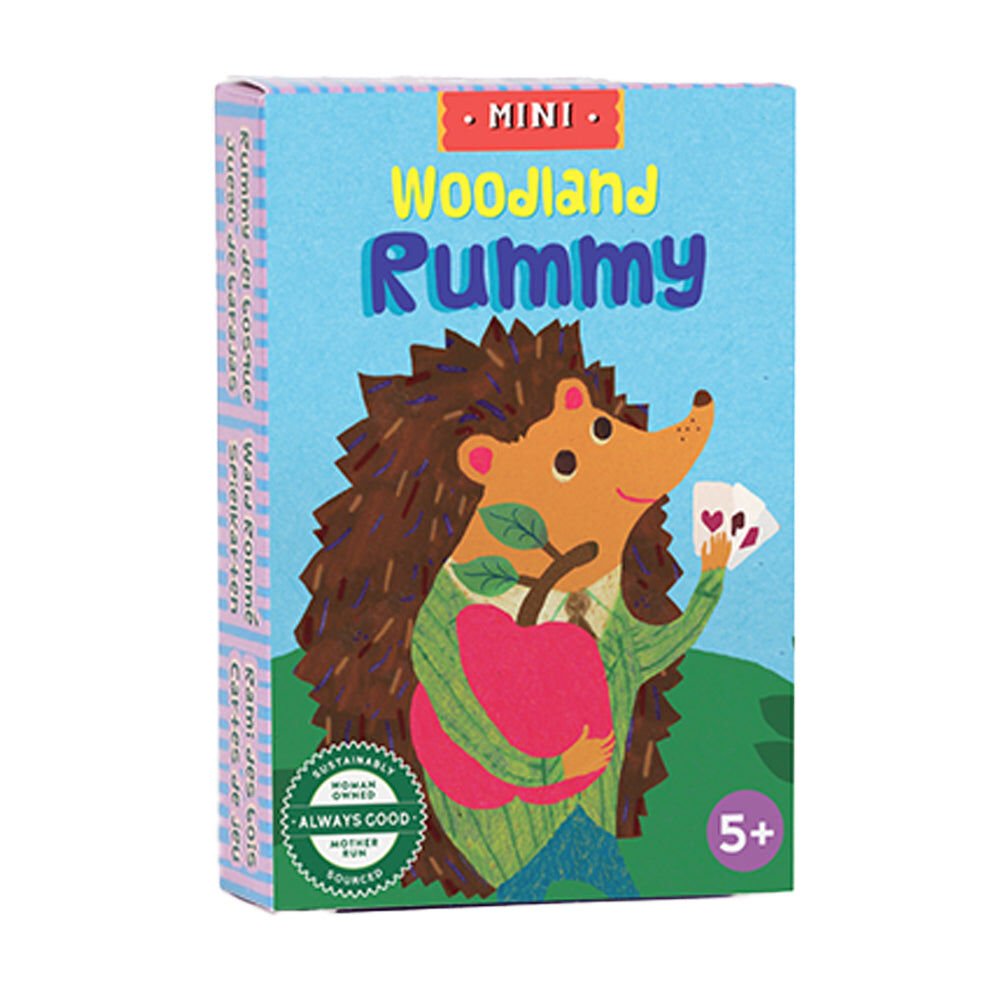 Eeboo Mini Kart Oyunu - Woodland Rummy