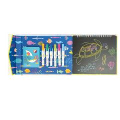 FLOSS & ROCK Chalk Board Eskiz Kitabı / OCEAN