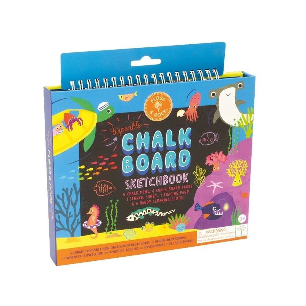FLOSS & ROCK Chalk Board Eskiz Kitabı / OCEAN