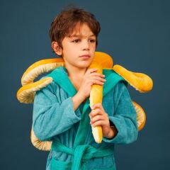 Jera Mini Bornoz Havlu, Pengu (1-2 Yaş)