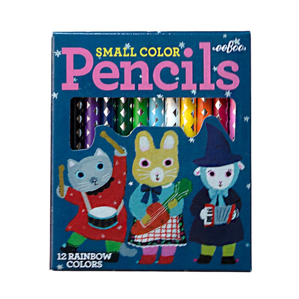 Eeboo Yumi 12'li Mini Kuru Boya Kalemi - Cat