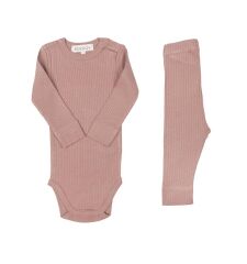 Koalav Body & Pantolon Set, Rose (6-9 Ay)