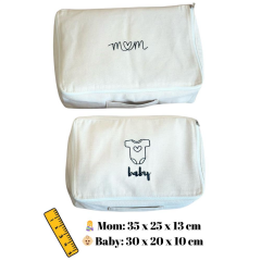 Mama Yoyo İkili Valiz içi Düzenleyici, Mom & Baby