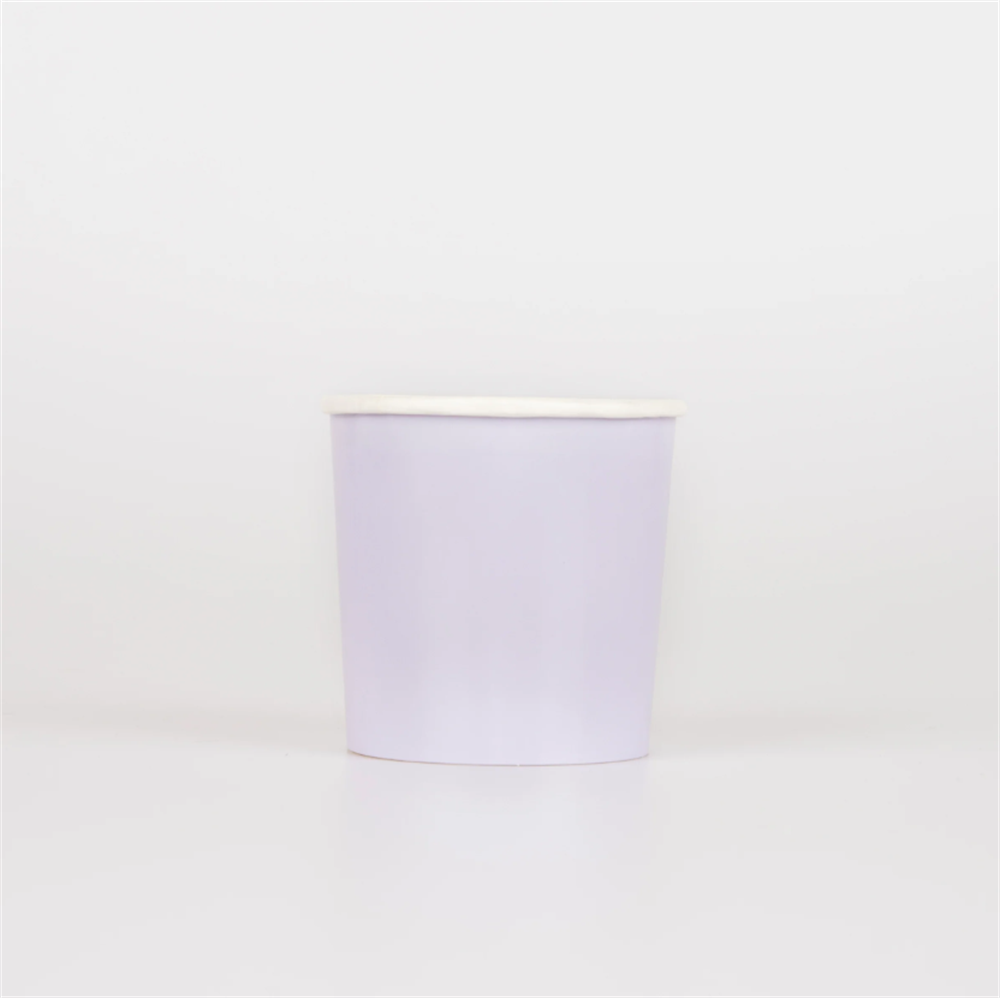 Meri Meri - Periwinkle Cups - Menekşe Rengi Bardaklar (X8)