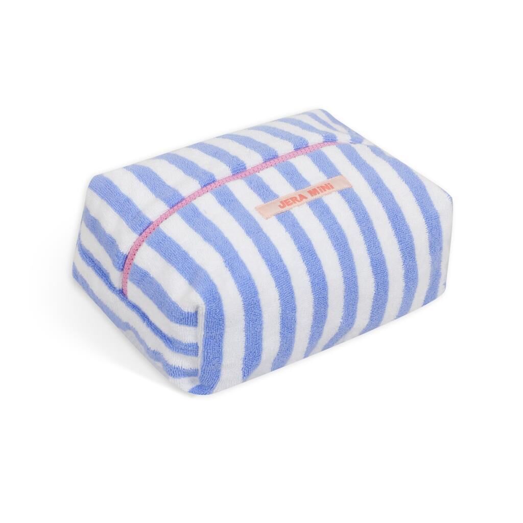 Jera Mini Makyaj Çantası, Mavi & Pembe