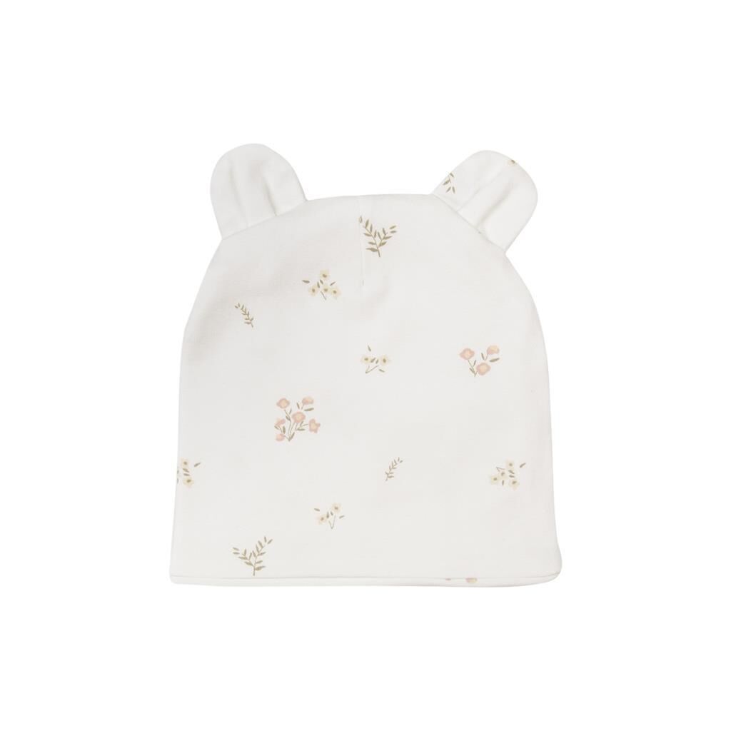 Koalav Bebek Şapkası, Pink Flower (0-3 Ay)