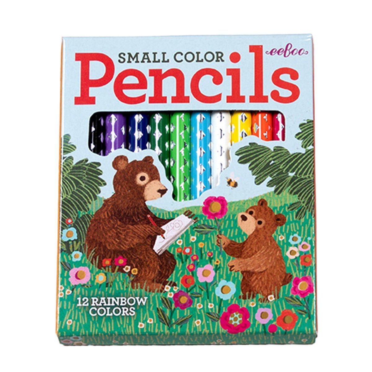 Eeboo Victoria's Garden 12'li Kuru Boya Kalemi - Pair of Bears