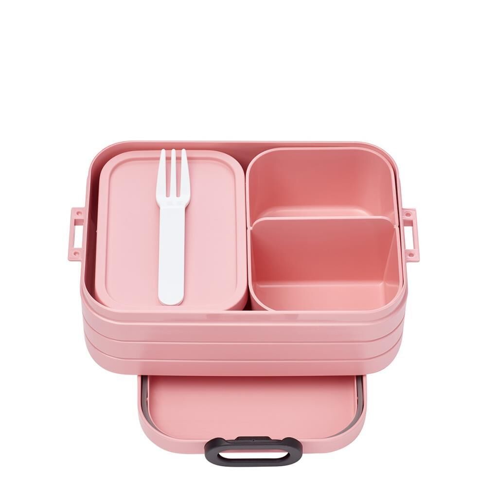 Mepal Take A Break Midi Bölmeli Beslenme Kabı, Nordic Pink