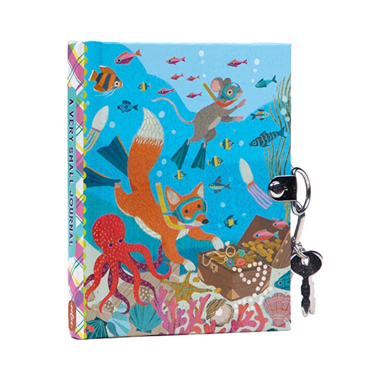 Eeboo Victoria Mini Kilitli Günlük - Under The Sea