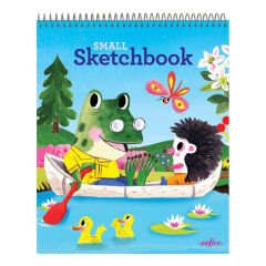 Eeboo Woodland Friends Small Sketchbook - Frog