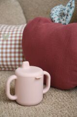 Beaba 2 Kulplu Silikon Öğrenme Suluğu, Cotton Candy