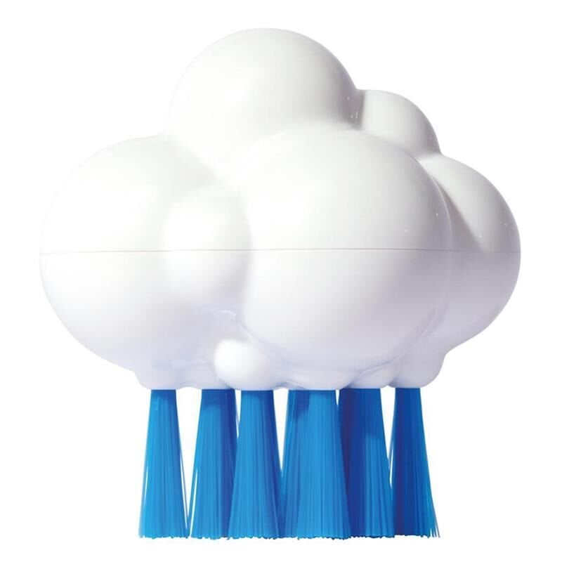 Plui Brush Cloudy - White-Blue