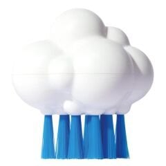 Plui Brush Cloudy - White-Blue