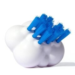 Plui Brush Cloudy - White-Blue