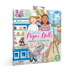 Eeboo A Day in Paris Paper Doll Sets