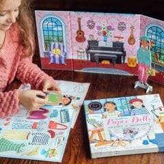 Eeboo Musician & Artist Paper Doll Set