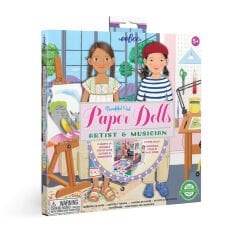 Eeboo Musician & Artist Paper Doll Set