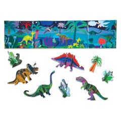 Eeboo Dino 3D Glow in the Dark Building Set