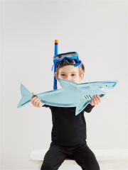 Meri Meri - Shark Platters - Köpek Balığı Servis Tabakları - 4'Lü