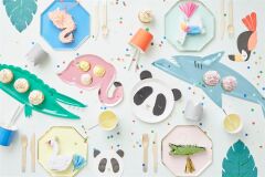 Meri Meri - Shark Platters - Köpek Balığı Servis Tabakları - 4'Lü