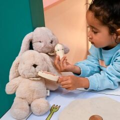 Bon Ton Toys Bej Bubbles Tavşan Peluş Oyuncak (23 cm)