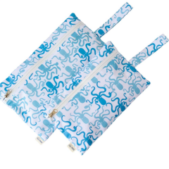 Mama Yoyo Su Geçirmez İkili Islak/Kirli Çanta Seti, Ahtapot