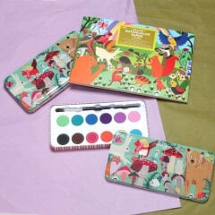 Eeboo Suluboya Defteri - Woodland Rainbow